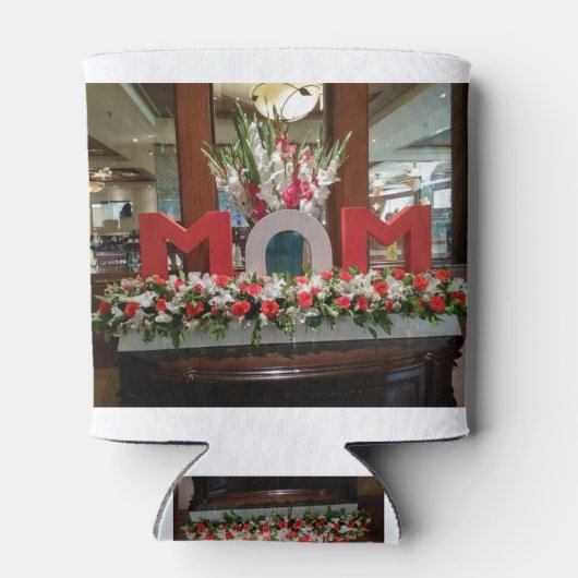 Geweldige Mouther's Day met bedankt kleurrijk Blikjeskoeler (Achterkant)