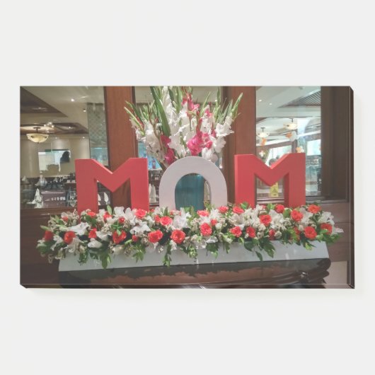 Geweldige Mouther's Day met bedankt kleurrijk Post-it® Notes (Voorkant)