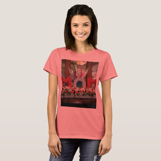 Geweldige Mouther's Day met bedankt kleurrijk T-shirt (Voorkant volledig)