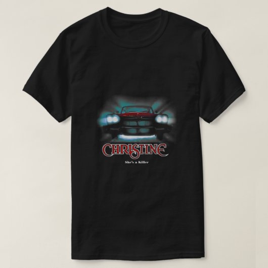 Geweldige Movie Car Christine Essential  T-shirt (Design voorkant)