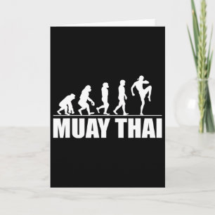 Geweldige Muay Thai Evolutie Geschenk Kickboksen M Kaart