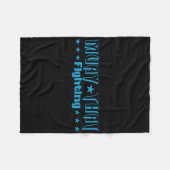 Geweldige Muay Thai Geschenk Kickboksen Martial Ar Fleece Deken (Voorkant (Horizontaal))