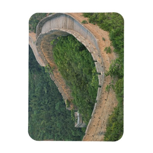 Geweldige muur van China bij Jinshanling, China. Magneet (Verticaal)