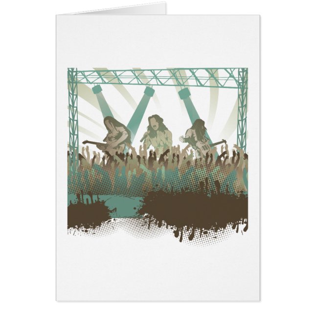 geweldige muziekconcert (Voorkant)