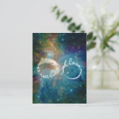 Geweldige mystisch ineindigheidsymbool "Live Laugh Briefkaart (Staand voorkant)