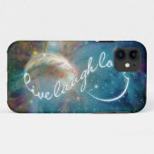 Geweldige mystisch ineindigheidsymbool "Live Laugh Case-Mate iPhone Case (Achterkant (horizontaal))