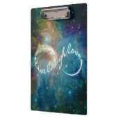 Geweldige mystisch ineindigheidsymbool "Live Laugh Klembord (Links)