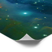 Geweldige mystisch ineindigheidsymbool "Live Laugh Poster (Hoek)