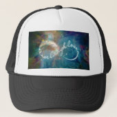 Geweldige mystisch ineindigheidsymbool "Live Laugh Trucker Pet (Voorkant)