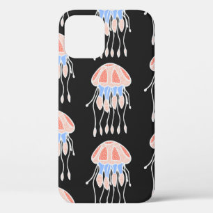 Geweldige naadloze patronen van kwallen. B Case-Mate iPhone Case