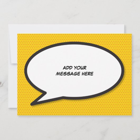 GEWELDIGE Naam Fun Retro Strip Pop Art Kaart (Achterkant)