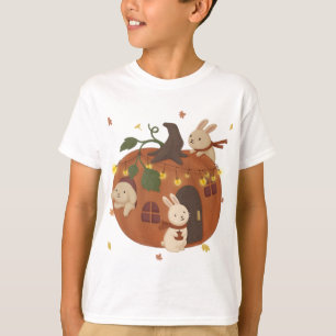 Geweldige najaar: Bunny & Pumpkin T-shirt