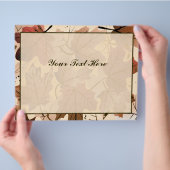 Geweldige najaarbladeren persoonlijke brochure (Hand)