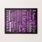 Geweldige namen van God Legpuzzel (Horizontaal)