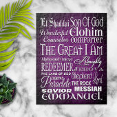 Geweldige namen van God Legpuzzel