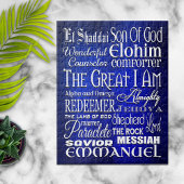 Geweldige namen van God Legpuzzel