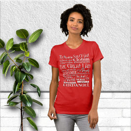 Geweldige namen van God T-shirt