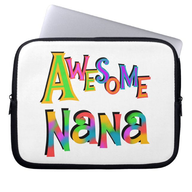 Geweldige Nana T-shirts en geschenken Laptop Sleeve (Voorkant)