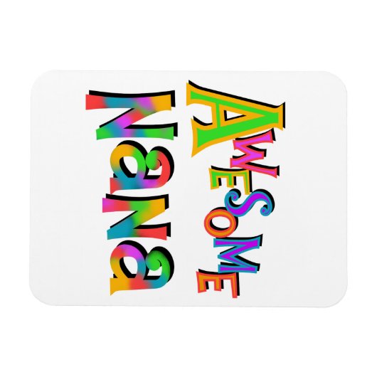 Geweldige Nana T-shirts en geschenken Magneet (Horizontaal)