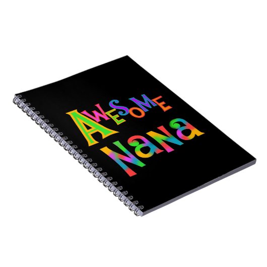 Geweldige Nana T-shirts en geschenken Notitieboek (Rechterzijde)