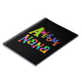 Geweldige Nana T-shirts en geschenken Notitieboek (Linkerzijde)