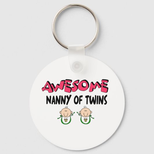 GEWELDIGE NANNY VAN TWINS SLEUTELHANGER (Voorkant)