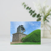 Geweldige Napa Valley-ansichtkaart! Briefkaart (Staand voorkant)
