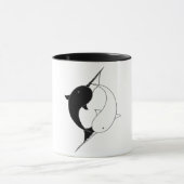Geweldige Narwhals Mok (Midden)