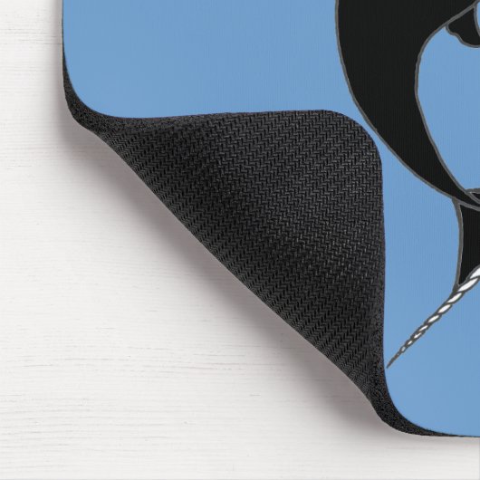 Geweldige Narwhals Muismat (Hoek)