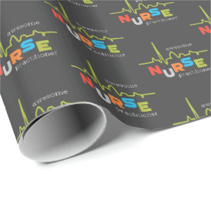 Geweldige nationale week van verpleegkundigen cadeaupapier