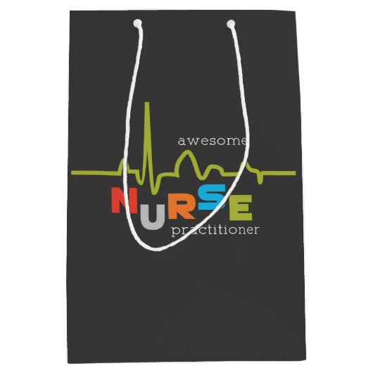 Geweldige nationale week van verpleegkundigen medium cadeauzakje (Voorkant)