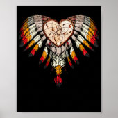 Geweldige Native American Heart Poster (Voorkant)