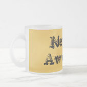 Geweldige Nevada Frosted Glass Mok (Links)
