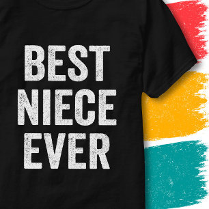 Geweldige Niece Retro Vintage Beste Niece Ooit T-shirt