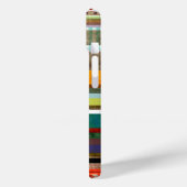 Geweldige nieuwe iPhone grungy gestreepte kunst Case-Mate iPhone Case (Achterkant / Links)