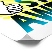 Geweldige nieuwjaarsresolutie poster (Hoek)