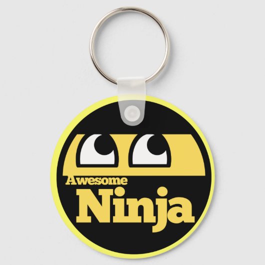 Geweldige Ninja Sleutelhanger (Voorkant)