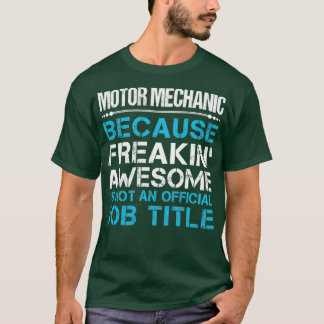 Geweldige object met werkcadeau voor machinaal fre t-shirt