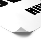 Geweldige oboïst poster (Hoek)