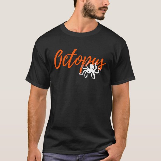 Geweldige octopus grafisch t-shirt (Voorkant)