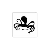 Geweldige octopus rubberstempel (Afrduk)