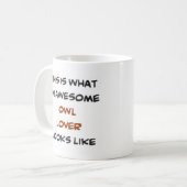 geweldige oerliefhebber koffiemok (Voorkant links)