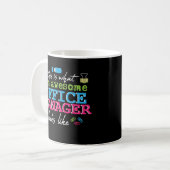 Geweldige Office Manager-koffie Mok (Voorkant links)