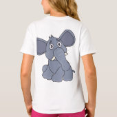 geweldige olifant t-shirt (Achterkant)