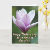 Geweldige Oma Kaart (Gele Bloem)