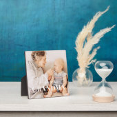 Geweldige oma sinds 20XX Eenvoudige Elegante Foto Fotoplaat (Insitu)