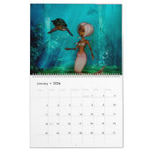 Geweldige onderwaterwereld kalender (Jan 2026)