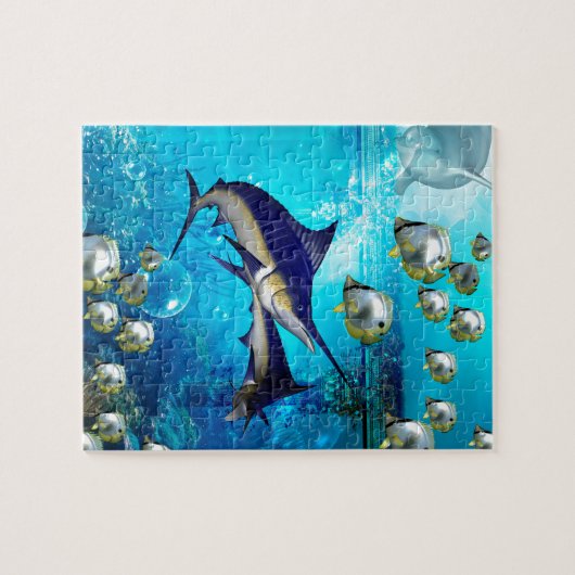 Geweldige onderwaterwereld legpuzzel (Horizontaal)