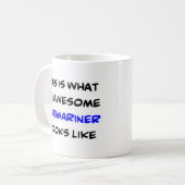 geweldige onderzeeër koffiemok (Voorkant links)