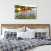 Geweldige ontdekkingsreizigers door Remington,  Pi Canvas Afdruk (Insitu (Slaapkamer))